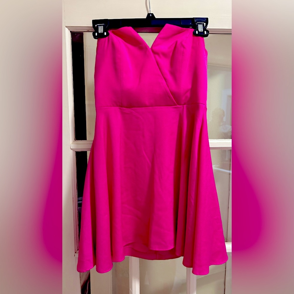 Naven Bombshell Mini Cocktail Dress in Hot Pink- Size 2